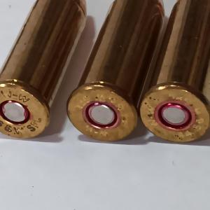 Photo of 50 rounds of ammunition 44 S&W SPL marked.