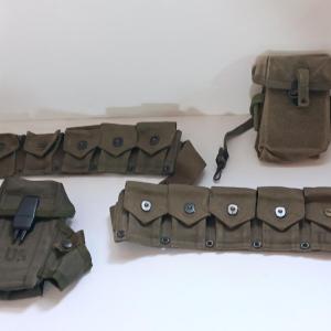 Photo of US Military issued Ammunition / small arms canvas bags.