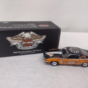 Photo of Harley-Davidson 1969 Mustang Boss 302 Racer Die Cast with Box (#32)