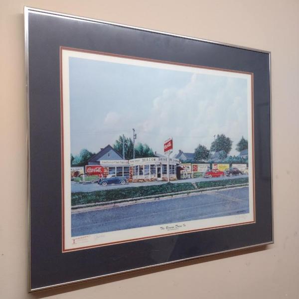 Photo of Framed Print of 'The Beacon' Landmark Spartanburg, SC Restuarant Choice A