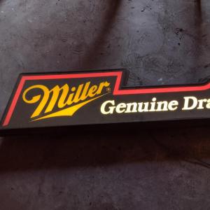 Photo of Light-Up Miller Genuine Draft Sign- In Working Condition