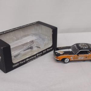 Photo of Harley-Davidson 1969 Ford Mustang Boss 302 Racer Die Cast with Box (#24)