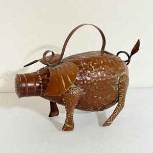 Photo of Metal Piggy Watering Can