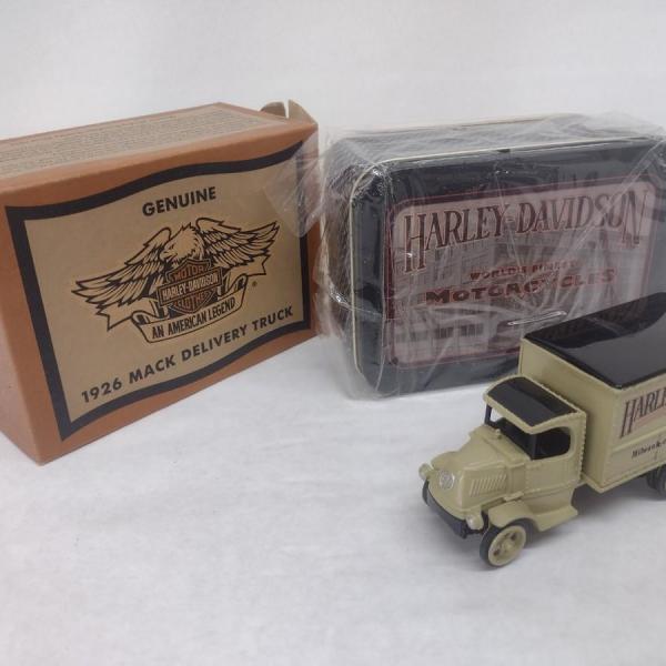 Photo of Harley-Davidson 1926 Mack Delivery Truck Die Cast Coin Bank with Box (#12)