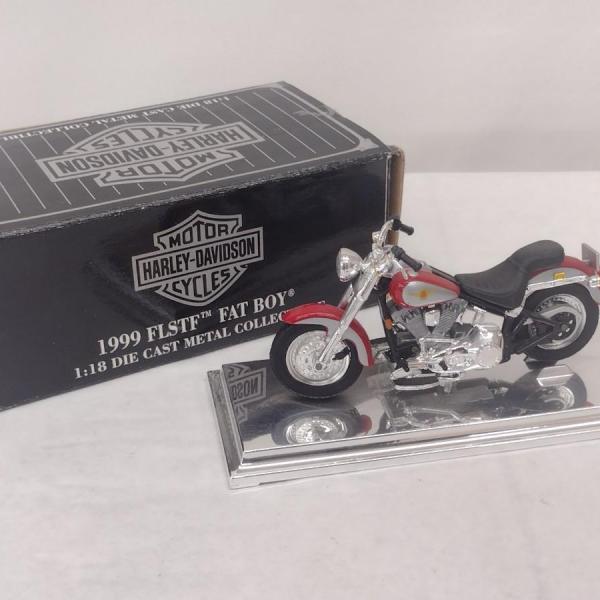 Photo of Harley-Davidson 1999 FLSTF Fat Boy Motorcycle Die with Box (#19)