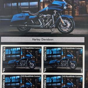 Photo of Harley Davidson  Stamp Set