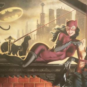 Photo of 1997 DC Comics Catwoman poster