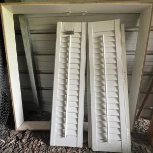 Photo of Window frame and shutters