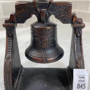 Photo of Liberty bell bookends