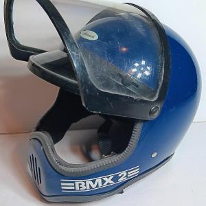 Photo of BMX Helmet Aircraft quality hand laminated fiberglass with shield