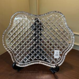 Photo of Beautiful crystal vanity tray
