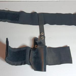 Photo of Legster Leather holster with leg straps