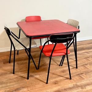 Photo of COSCO ~ Card Table With Four (4) Chairs