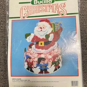Photo of Bucilla Christmas Cross-stitch Project NIP new in package