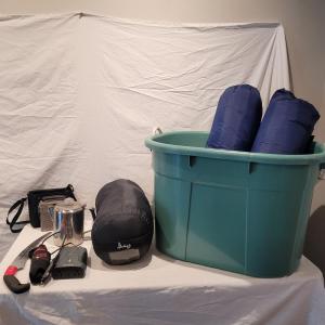 Photo of Slumberjack Sleeping Bag, Thermarests and More Camping Gear (DR-CE)