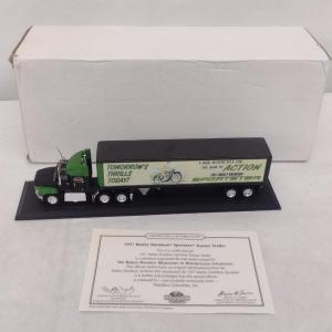 Photo of Harley Davidson 1957 Sportster Tractor Trailer with COA and Original Box (#53)