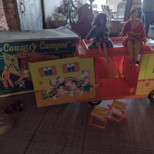 Photo of Vintage Barbie Country Camper with Original Box