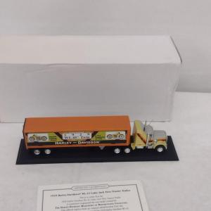 Photo of Harley Davidson 1929 WL-45 Cubic Inch Twin Tractor Trailer with COA and Original