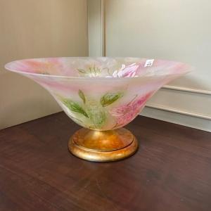 Photo of Handpainted serving bowl