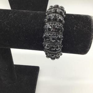 Photo of Faux gem black bracelet