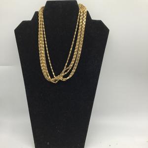 Photo of Vintage Monet gold toned necklace