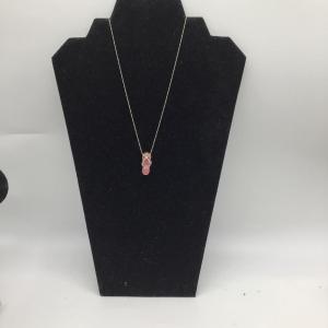 Photo of Pink flip flop necklace