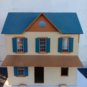 Photo of Large wooden vintage doll house