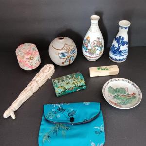 Photo of Asian Knickknacks - Vases - small bags - and more