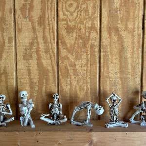 Photo of LOT 120G: Yoga Skeletons - Set Of 6 Yogi Skeletons