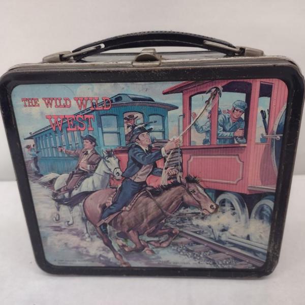 Photo of Vintage 1969 'Wild Wild West' Aladdin Industries Lunch Box and Thermos