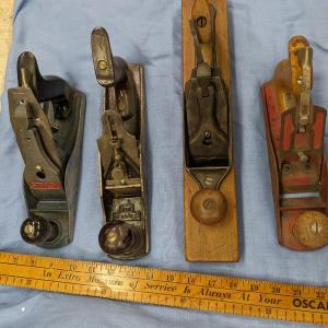 Photo of 4 Vintage Stanley and Sargent Hand Planers
