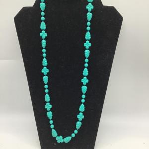 Photo of Sarah Cov turquoise beaded necklace