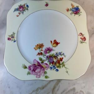 Photo of Floral fine china plates