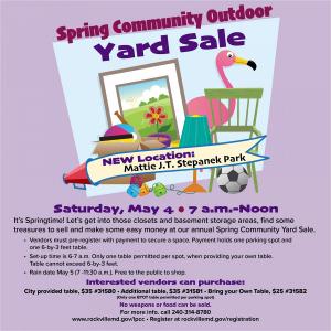 Photo of City of Rockville-Spring Community Outdoor Yard Sale