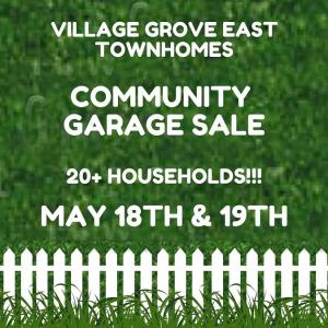 Photo of Village Grove East Townhomes Community Garage Sale