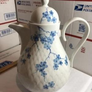 Photo of Vintage Scherzer Bavarian Dainty Coffee Pot 9.75in Tall in VG Preowned Condition