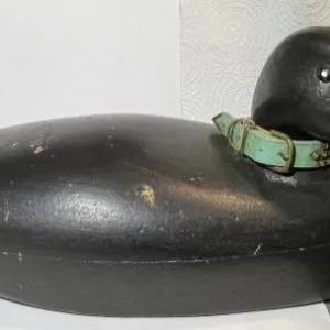 Photo of Vintage/Primitive Lighter Weight Wooden Duck Decoy 17+" Long in Good Preowned Co
