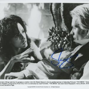 Photo of Sting signed Frankenstein movie photo 
