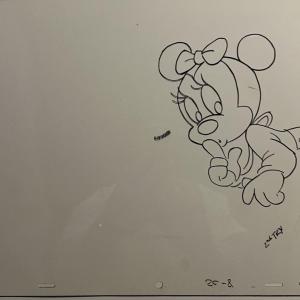 Photo of Disney Minnie Mouse sericel