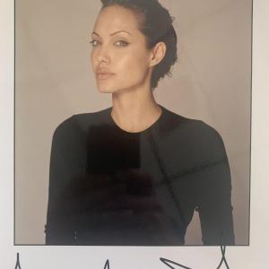 Photo of Angelina Jolie signed photo