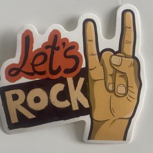 Photo of Let's Rock sticker 