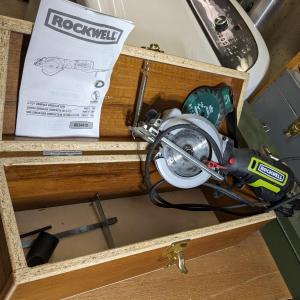 Photo of Rockwell 4.5" Compact Circular Saw with Nice Box