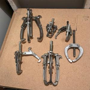 Photo of Set of 6 Various Sized Craftsman Gear Pullers