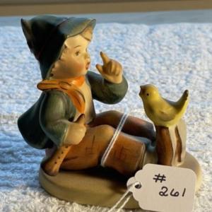Photo of HUMMEL Figurine #63 TMK-2 SINGING LESSON 2.75" Tall in Good Preowned Condition a