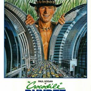 Photo of Crocodile Dundee Original 1986 Vintage One Sheet Poster