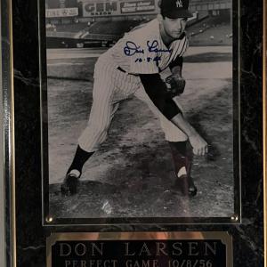 Photo of Don Larsen signed photo