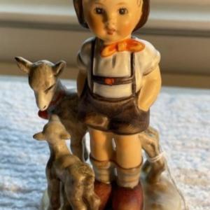 Photo of HUMMEL Figurine #200/0 TMK-3 LITTLE GOAT HERDER 4.75" Tall in Good Preowned Cond