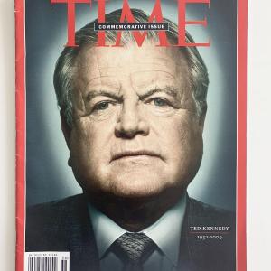 Photo of Ted Kennedy 2009 Commemorative Time Magazine