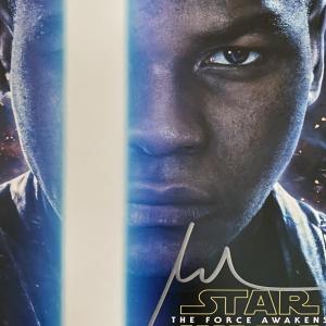 Photo of Star Wars: The Force Awakens John Boyega
signed movie photo
