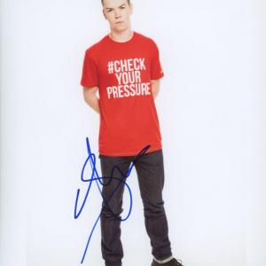 Photo of Will Poulter signed photo